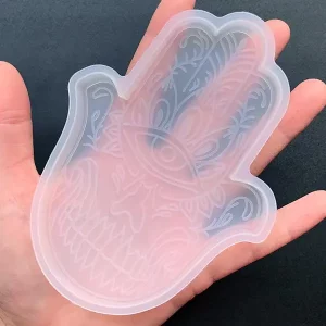 DIY silicone Hand of Fatima mold stand