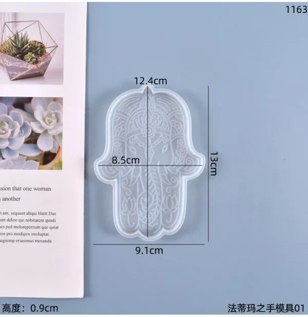 DIY підставка форма Рука Фатіми силіконова - Image 5