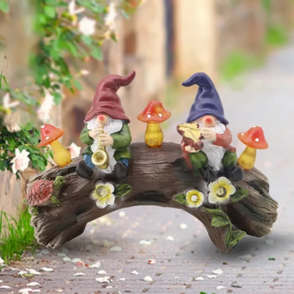 Статуя гнома з смоли Gnome Garden - Imagen 2