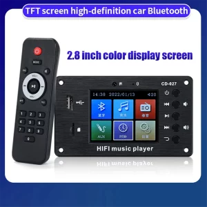 IIJJ-2.8-inch color screen Bluetooth 5.1 car