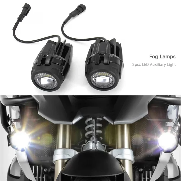 LED pomocná mlhová světla pro BMW R1200GS ADV R1300GS F800GS F700GS F650GS K1600B Motocyklové dálkové světlo Univerzální příslušenství