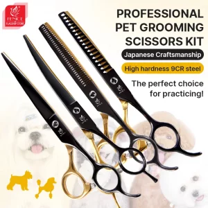 Fenice 6.5/7.0 grooming scissors set