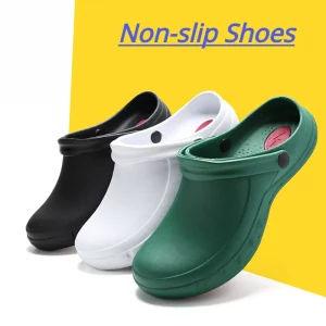 Chef shoes are lightweight and resistant to