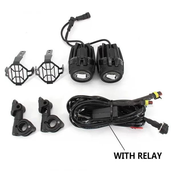 Світлодіодні допоміжні протитуманні фари для BMW R1200GS ADV R1300GS F800GS F700GS F650GS K1600B Мотоциклетна лампа для водіння Універсальні аксесуари - Obrázek 3