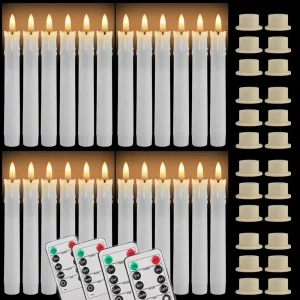 Pack of 12/24 flameless flickering lights