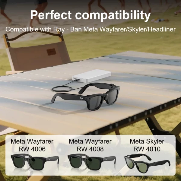 HIBLOKS Для окулярів RayBan Meta Wayfarer — изображение 2