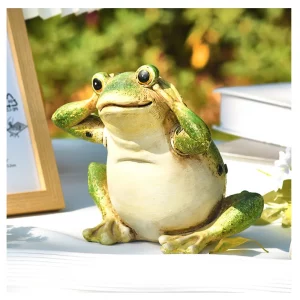 Garden decoration in the form of a frog