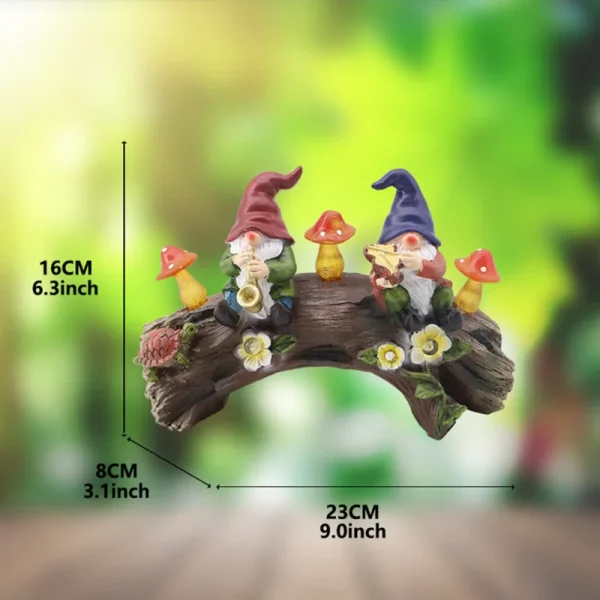 Статуя гнома з смоли Gnome Garden - Imagen 5